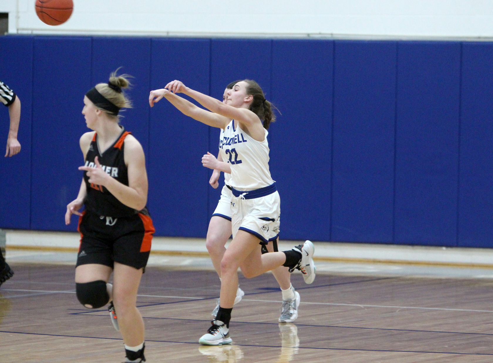 Bloomer at McDonell girls basketball 1-22-22